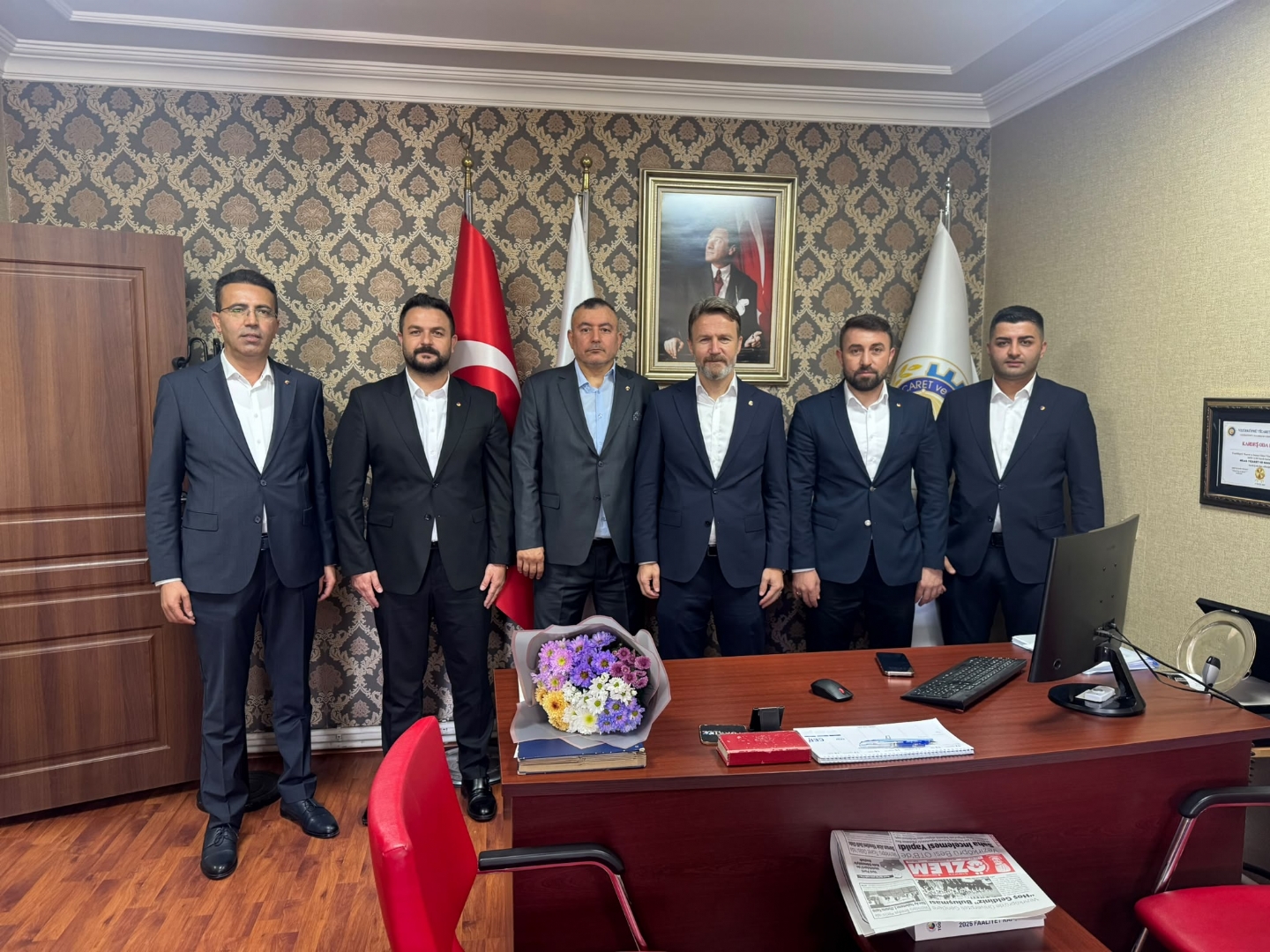 VEZİRKÖPRÜ TİCARET VE SANAYİ ODAMIZIN DEVİR TESLİM TÖRENİ